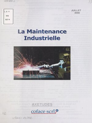 cover image of La Maintenance industrielle